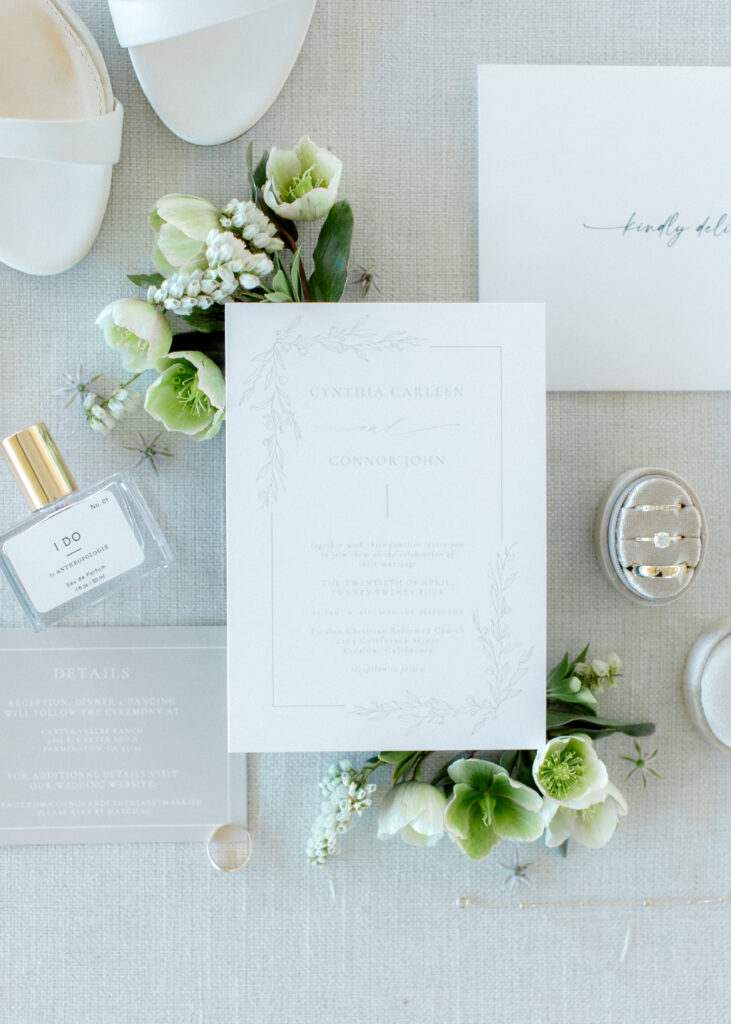 Details Flatlay | Carter Valley Ranch Wedding 