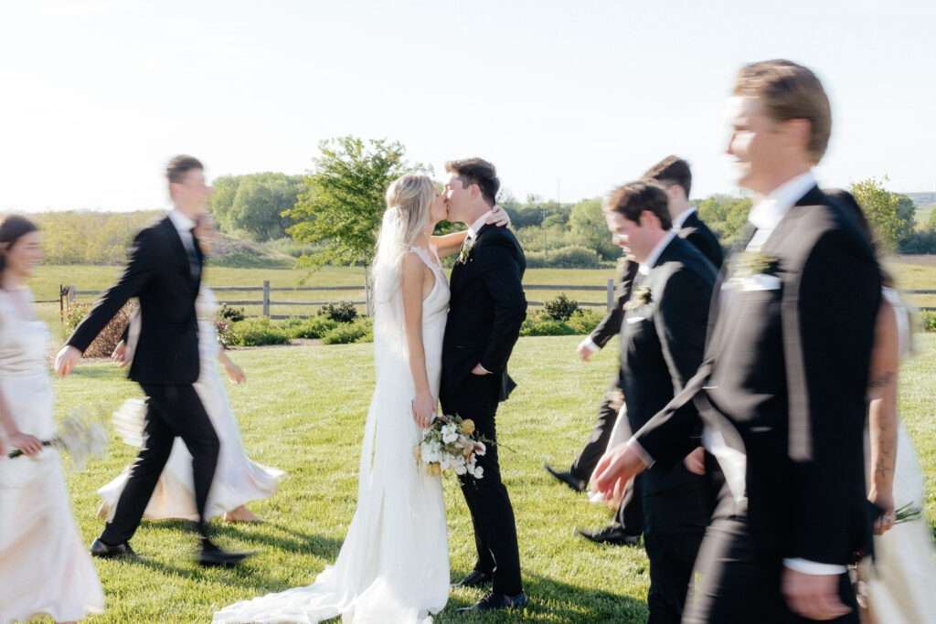 Bridal party at Carter valley ranch in Farmington ca