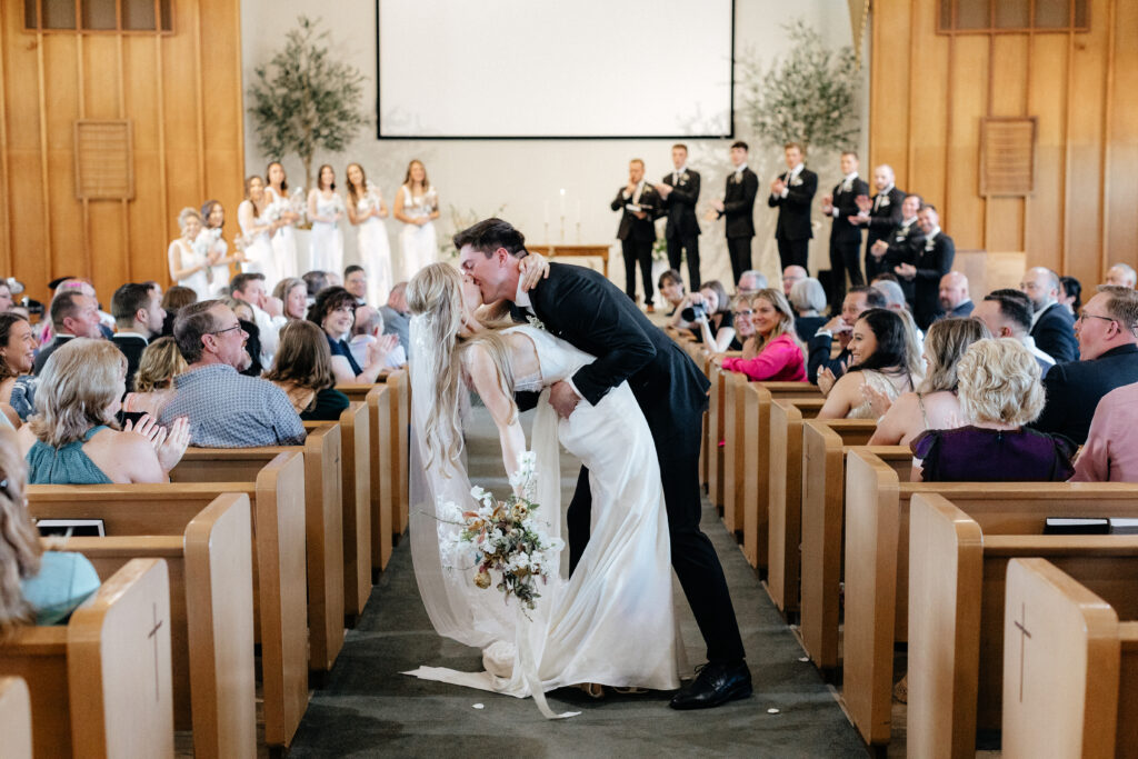 Escalon California Church wedding