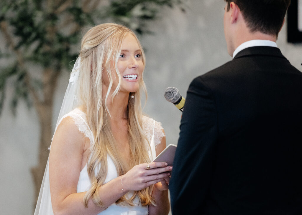 Bride and Groom church ceremony escalon California