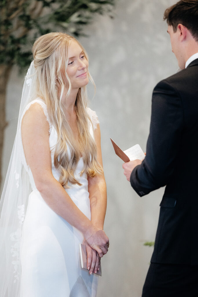 Bride and Groom church ceremony escalon California