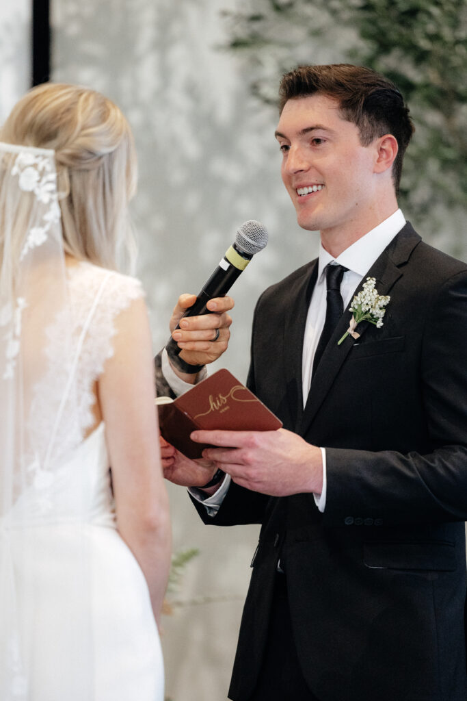 Bride and Groom church ceremony escalon California