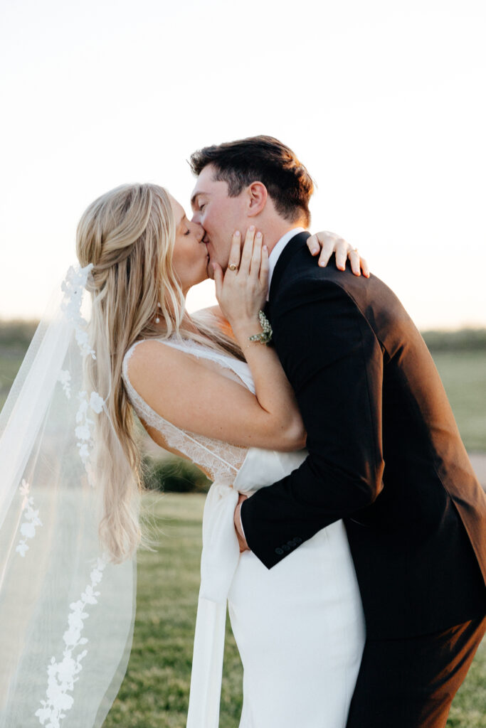 sunset photos, Bride and Groom at Carter Valley Ranch