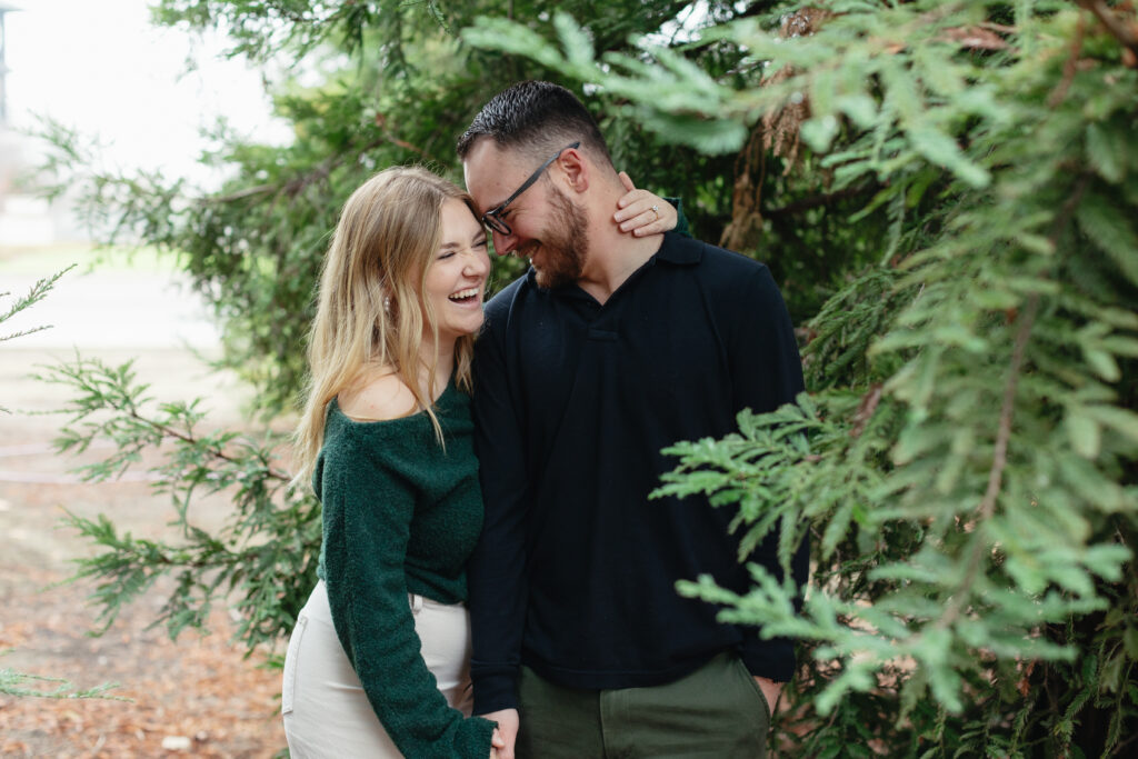 California forrest engagement session
