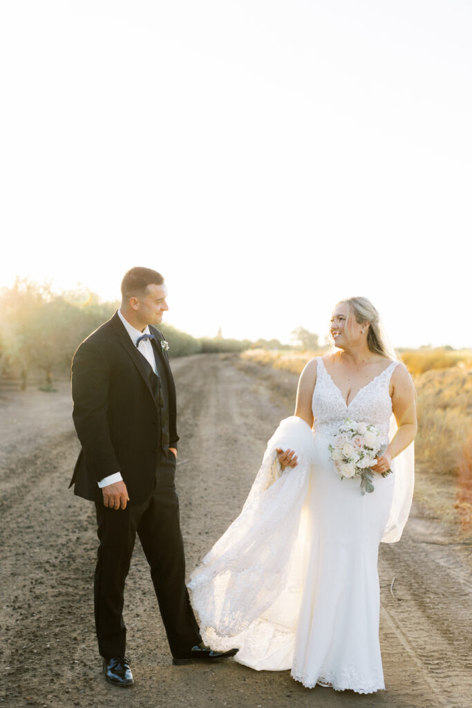 escalon wedding | golden hour