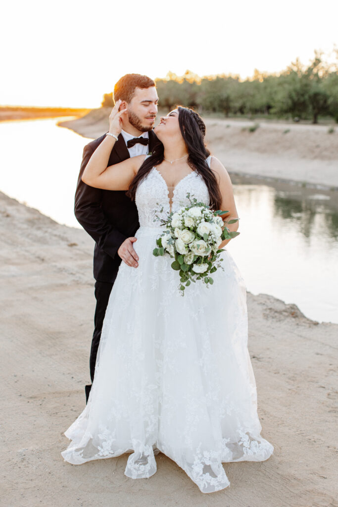 Escalon wedding | Golden hour