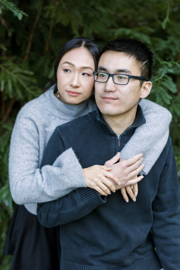 oakland redwoods engagement session