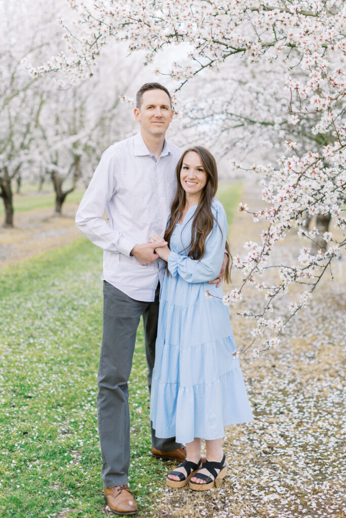 Almond Blossom Couples session