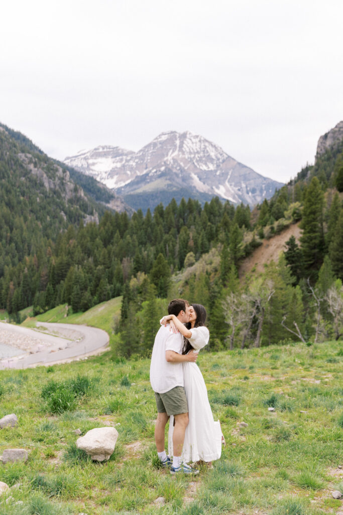 Utah Tibble Fork Reservoir engagement session 