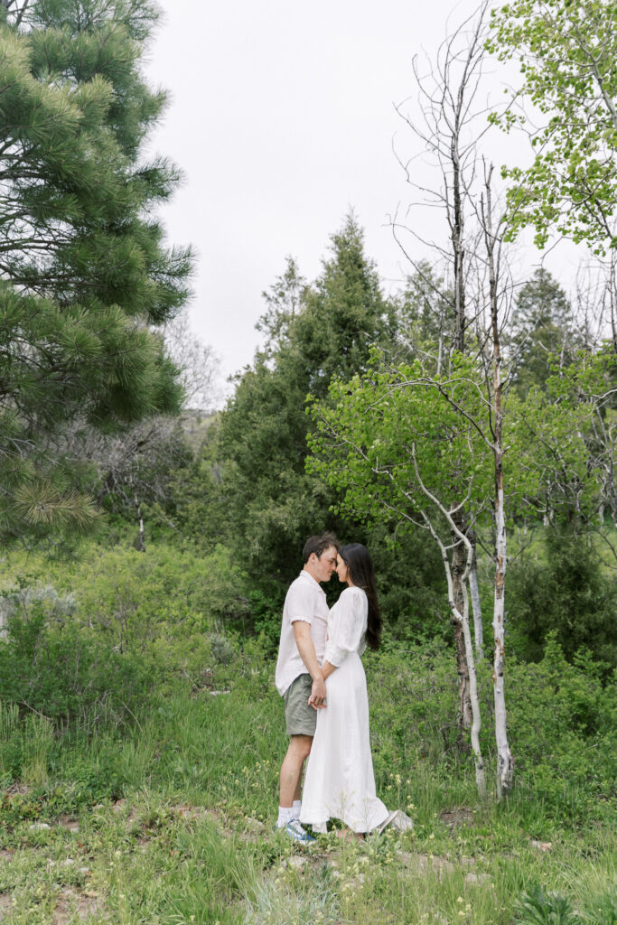 Spring utah engagement session 