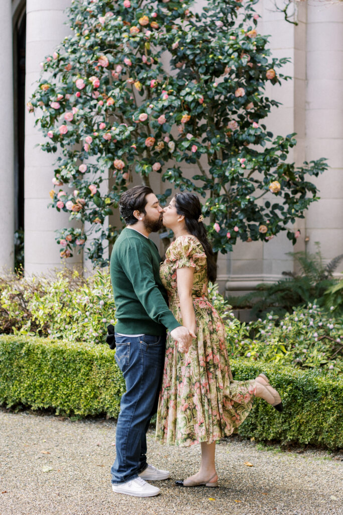 Spring Filoli engagement session