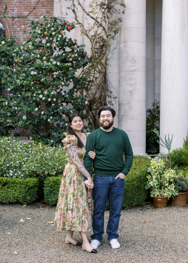 Spring Filoli engagement session