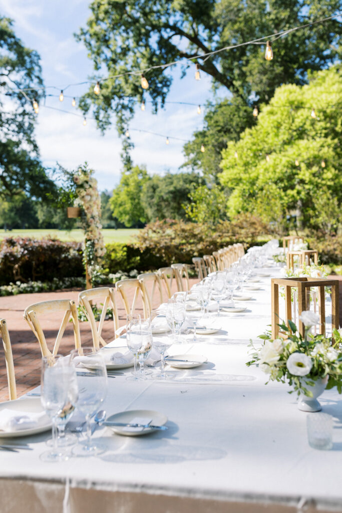 reception at Silverado Resort Napa