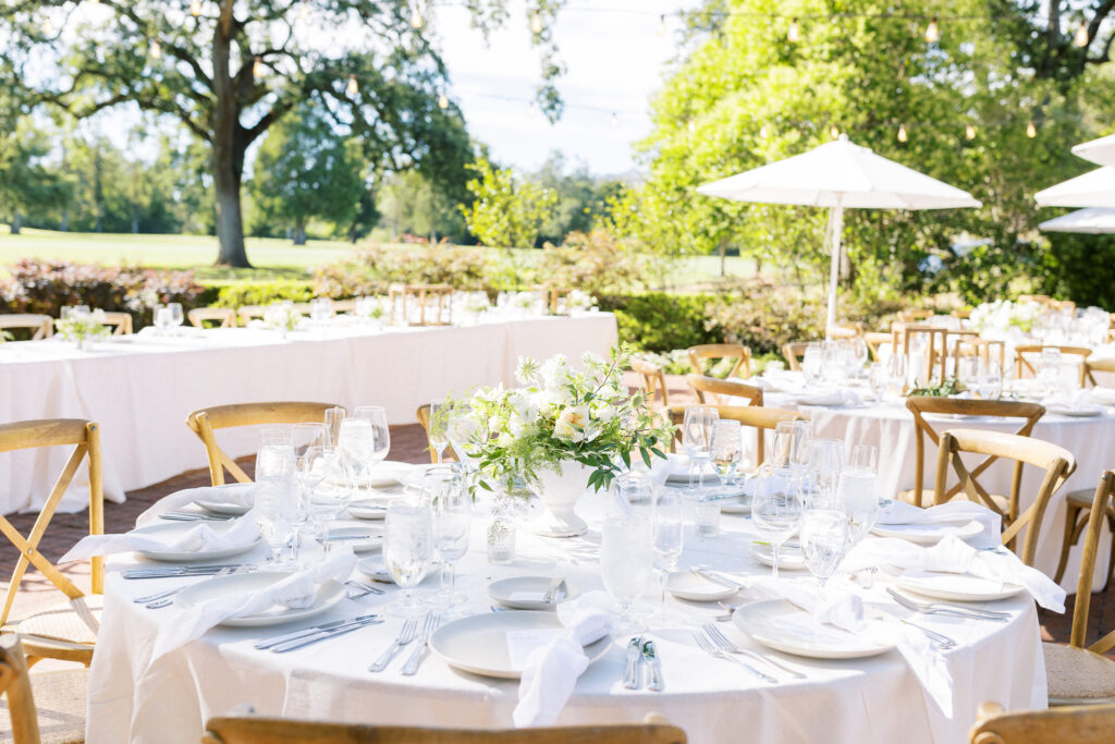 reception at Silverado Resort Napa