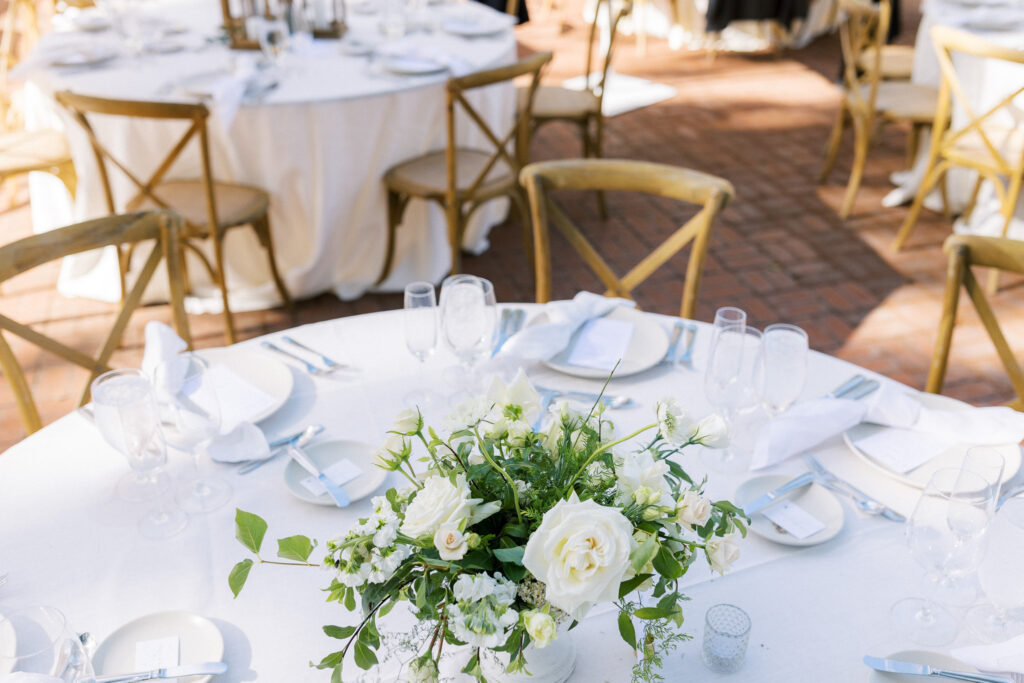 reception at Silverado Resort Napa