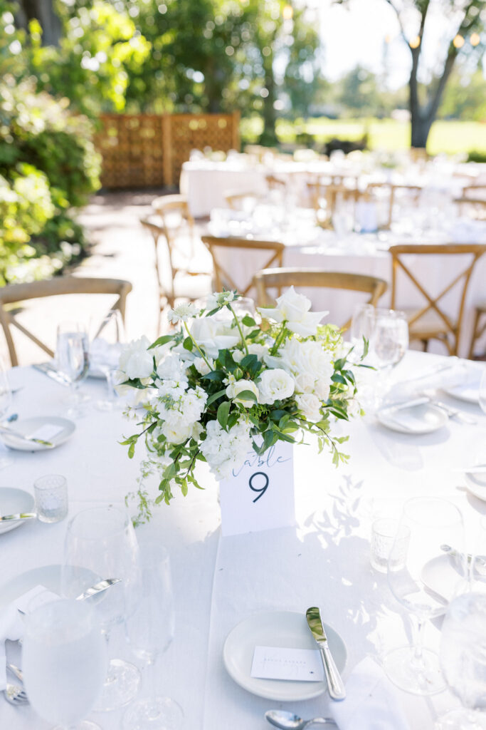 reception at Silverado Resort Napa