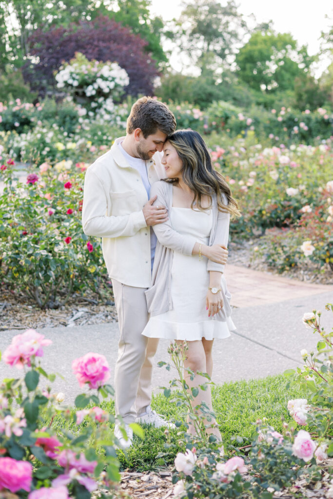 The Gardens at Heather Farm Park Engagement Session | Bay Area engagement session Locations