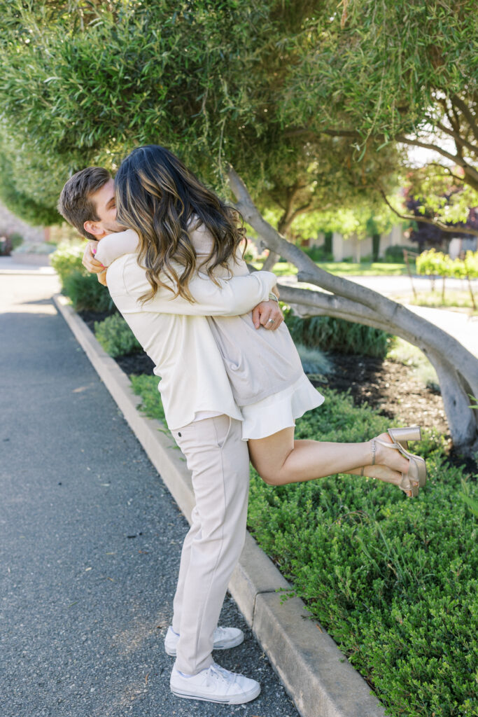 The Gardens at Heather Farm Park Engagement Session | Bay Area engagement session Locations