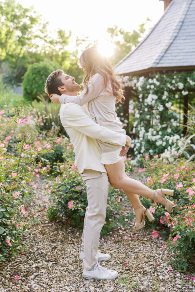 The Gardens at Heather Farm Park Engagement Session | Bay Area engagement session Locations