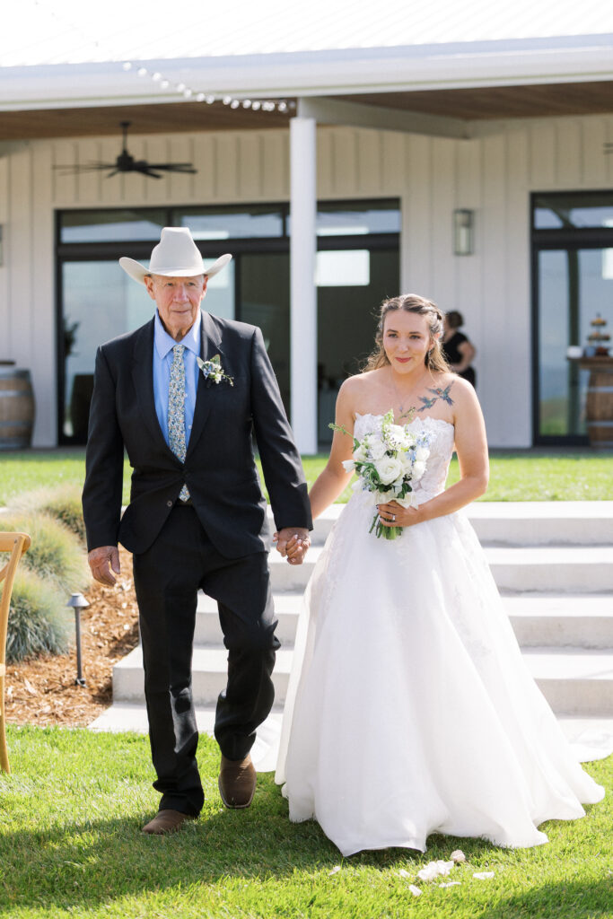 Carter Valley Ranch wedding Wedding ceremony
