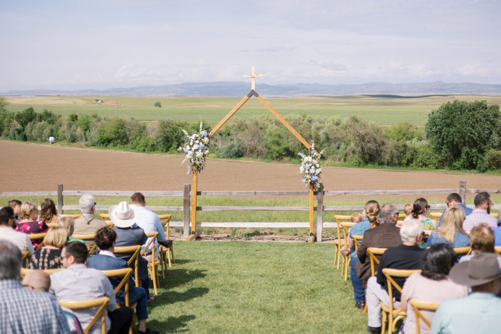 Carter Valley Ranch wedding Wedding ceremony