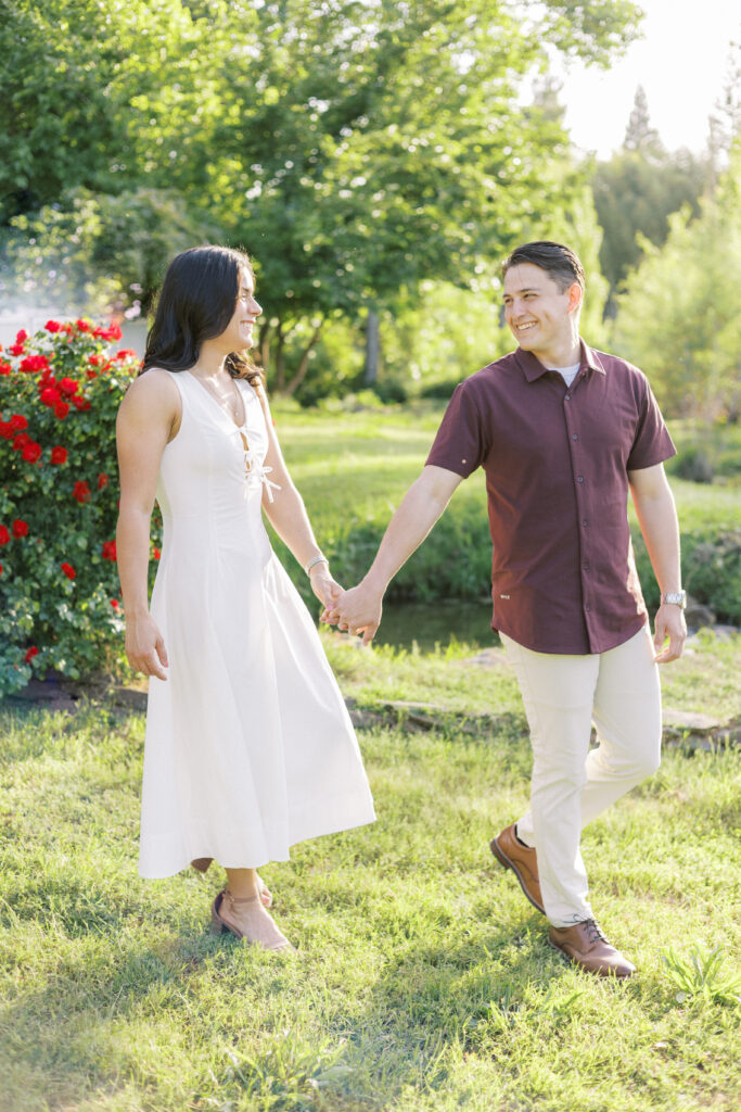 Shannon Bryn Photo | Sacramento Engagement session Locations | Flower Engagement session