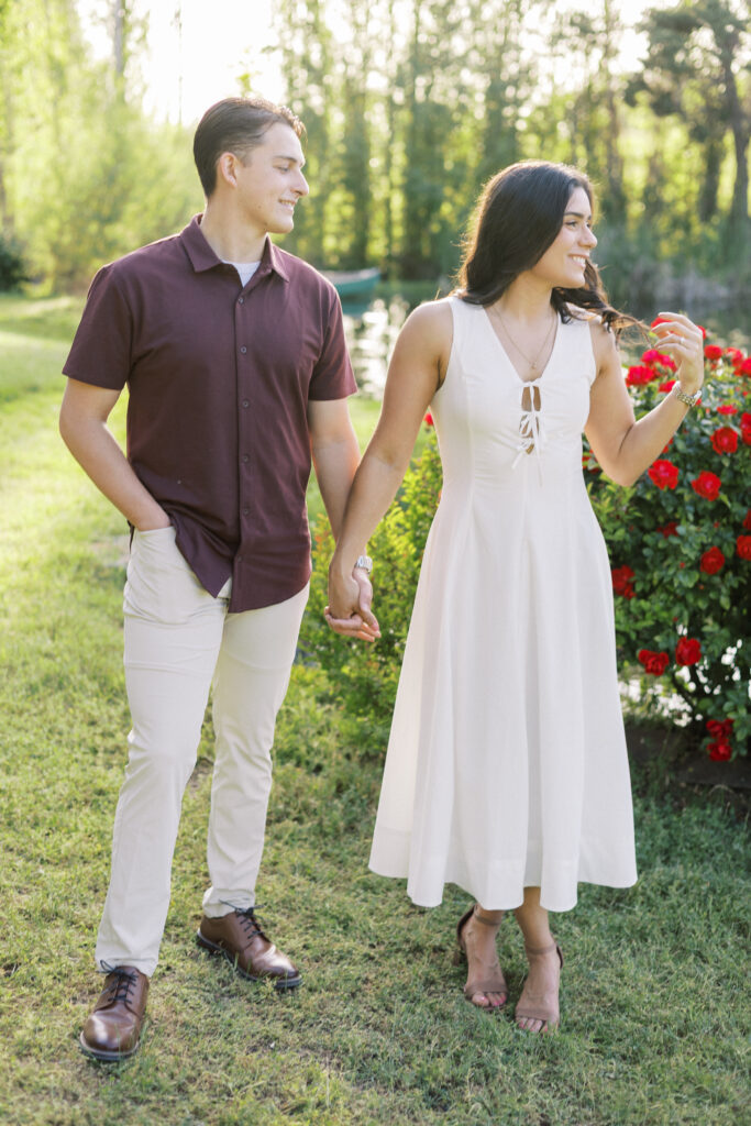 Shannon Bryn Photo | Sacramento Engagement session Locations | Flower Engagement session
