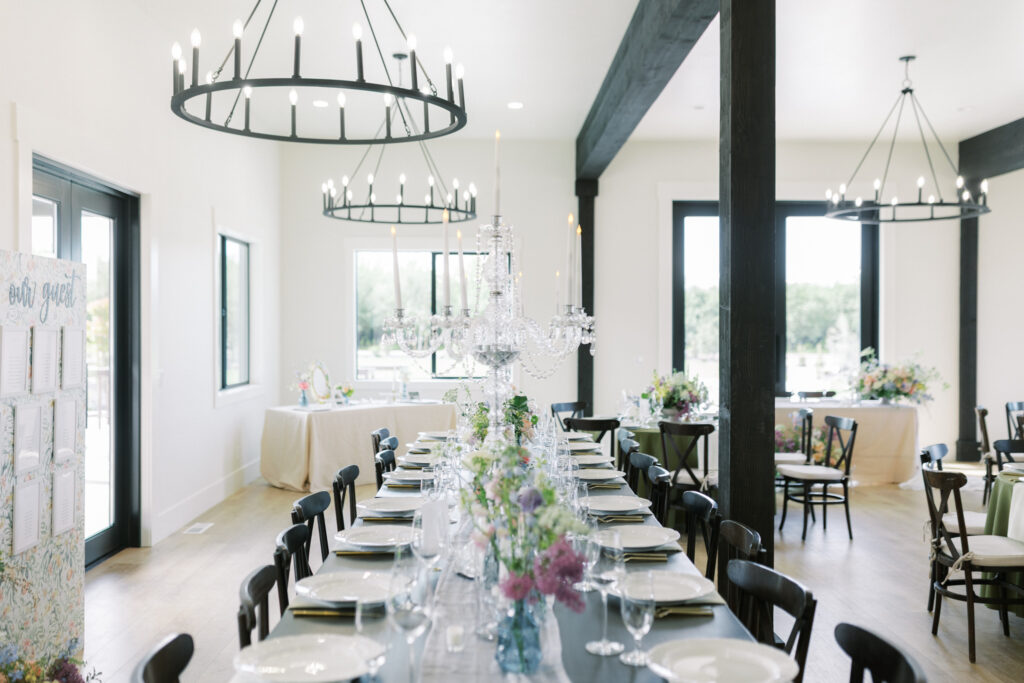 Spring Colorful Wedding Reception