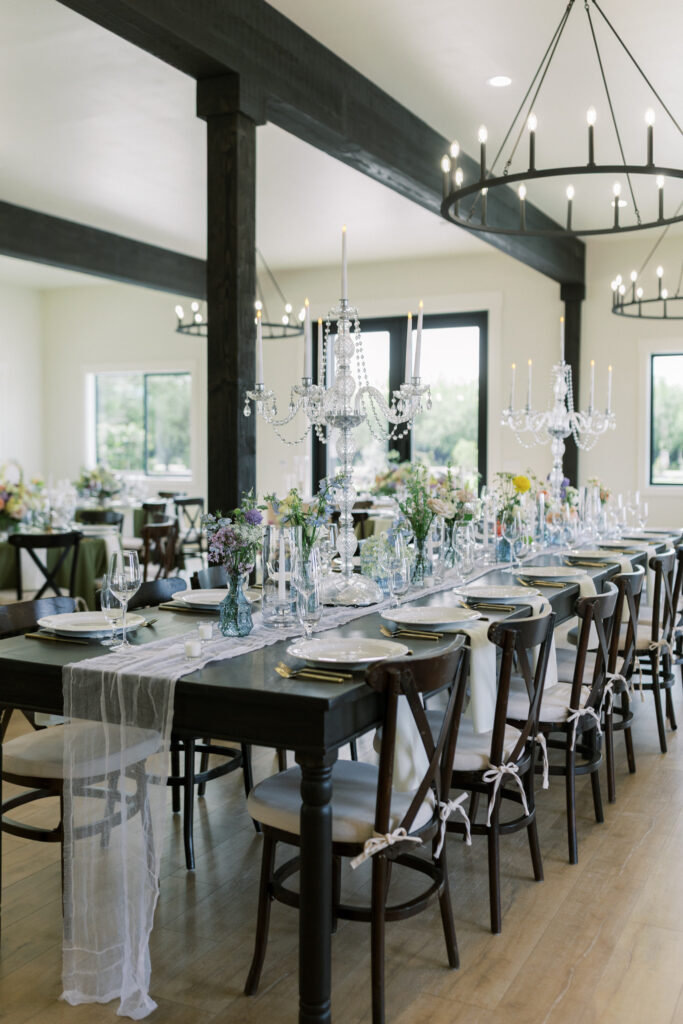 Luxury Colorful Spring wedding Reception