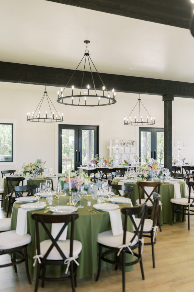 Luxury Colorful Spring wedding Reception