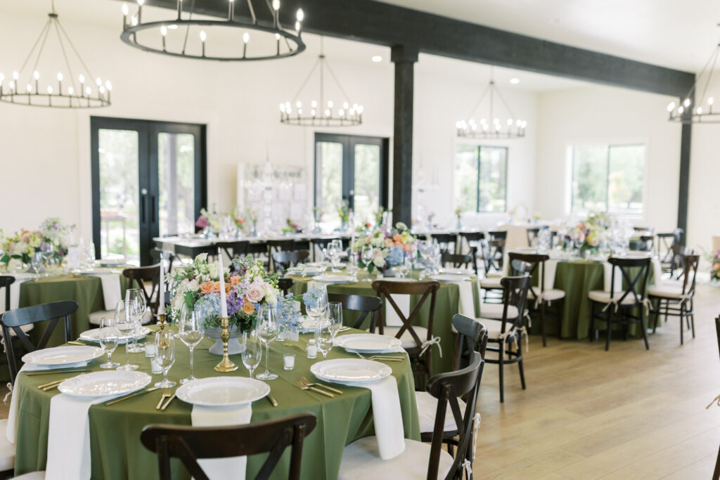 Spring Colorful Wedding Reception