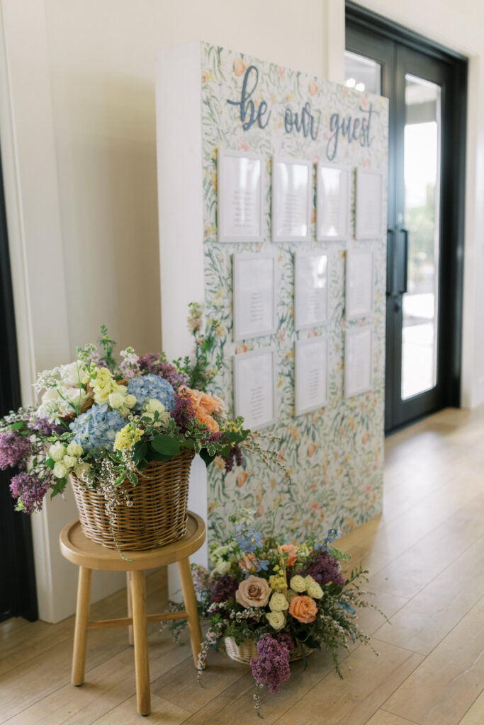Luxury Colorful Spring wedding Reception