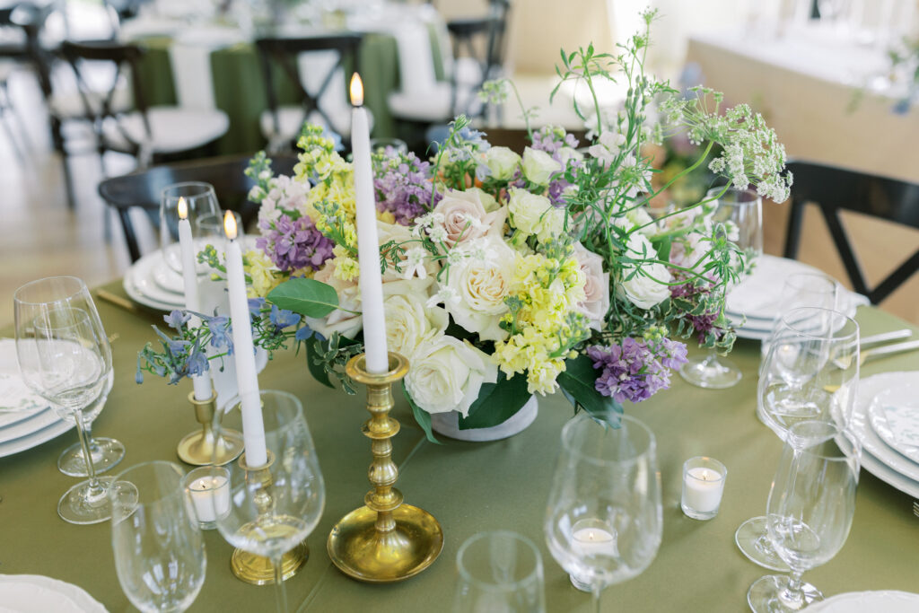 Spring Colorful Wedding Reception