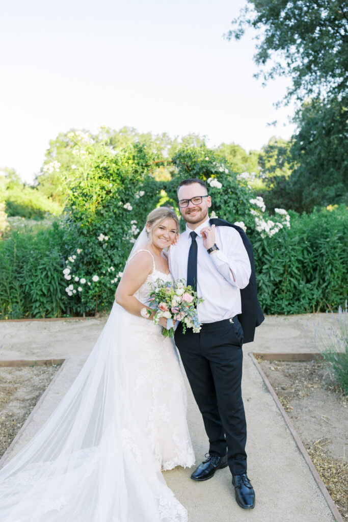 Romantic couple portraits at La Reve Estate in Elk Grove

