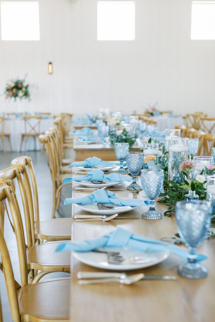 Carter Valley Ranch ceremony with  Colorful SUmmer Flowers