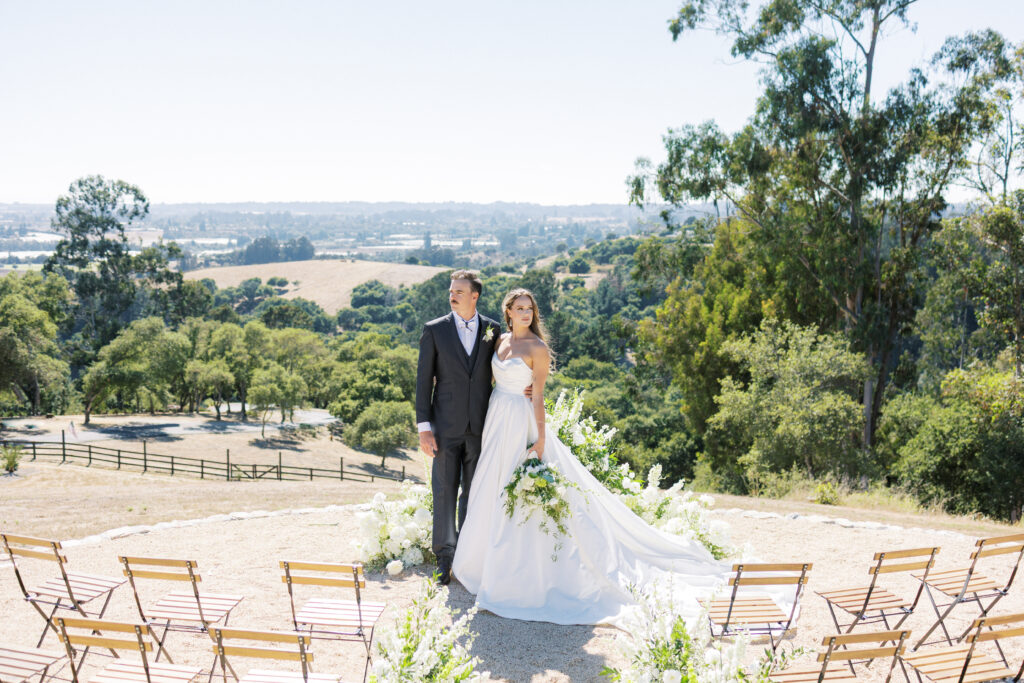 Bride and Groom Ceremony luxury editorial | Casa Blanca Interlaken Wedding