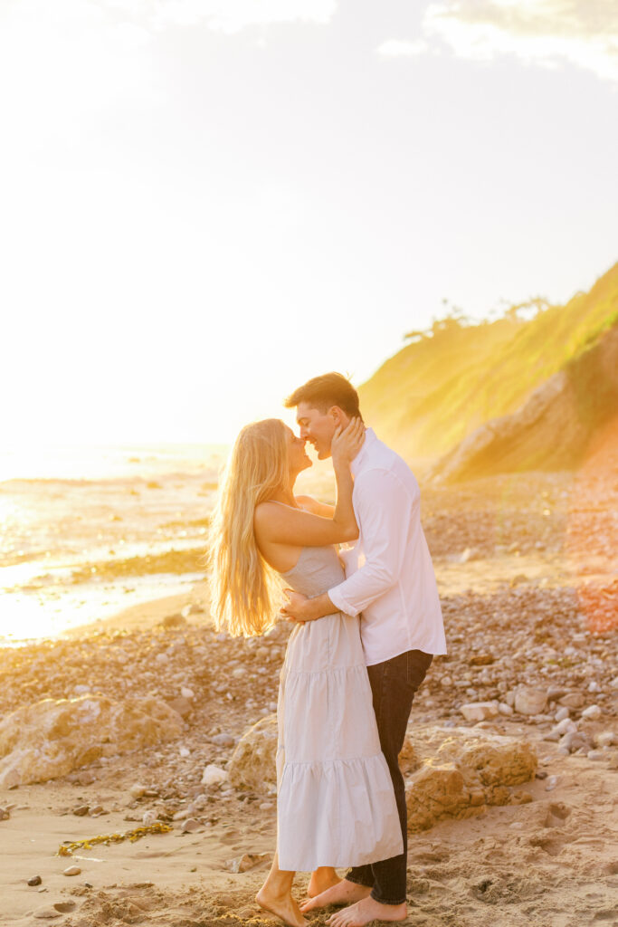 Santa Barbara Beach Engagement Session 