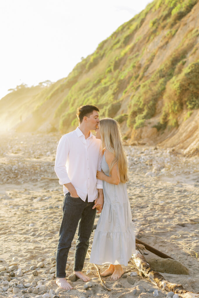 Santa Barbara Beach Engagement Session 
