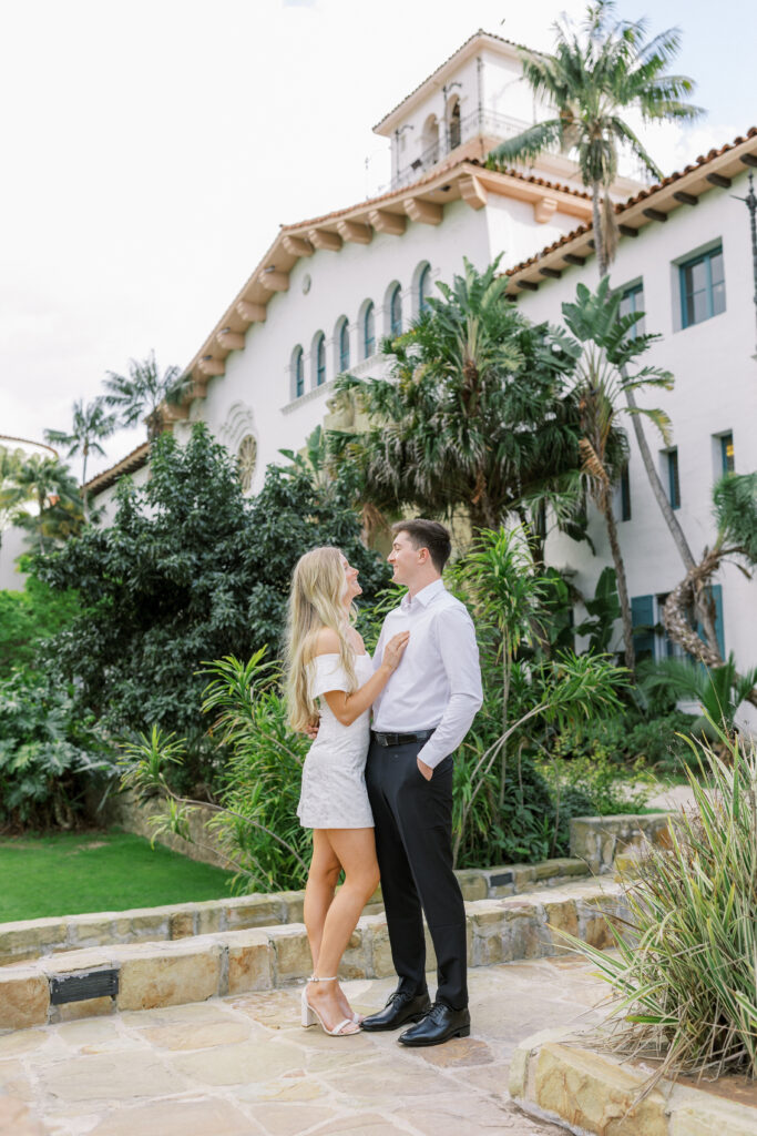 Santa Barbara Courthouse Engagement Session | Shannon Bryn PHoto 