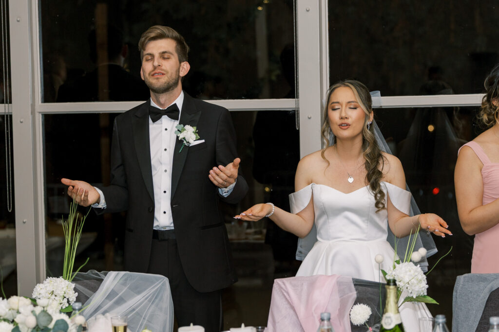 Timeless Reception portraits captured by Marin wedding photographer Shannon Bryn Photo at University Redlands Marin