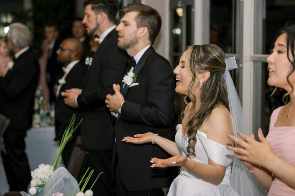 Timeless Reception portraits captured by Marin wedding photographer Shannon Bryn Photo at University Redlands Marin