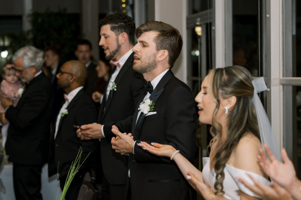 Timeless Reception portraits captured by Marin wedding photographer Shannon Bryn Photo at University Redlands Marin
