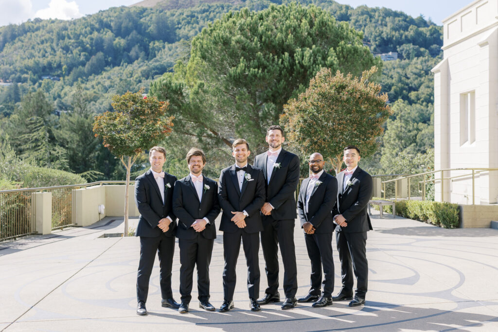 Bridal Party photos during a University of Redlands Marin Wedding by Shannon Bryn Photo