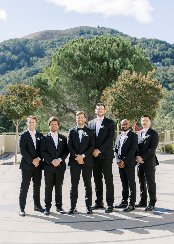 Bridal Party photos during a University of Redlands Marin Wedding by Shannon Bryn Photo