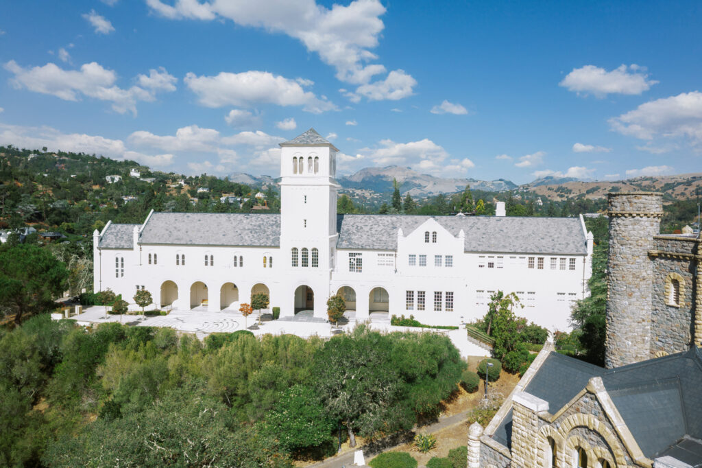 Timeless Ceremony portraits captured by Marin wedding photographer Shannon Bryn Photo at University Redlands Marin