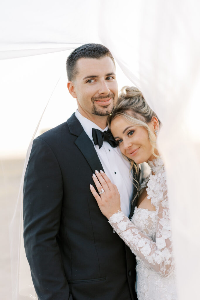Golden hour couples portraits by shannon bryn photo glowing at dusk at The Margaux in Madera, California
