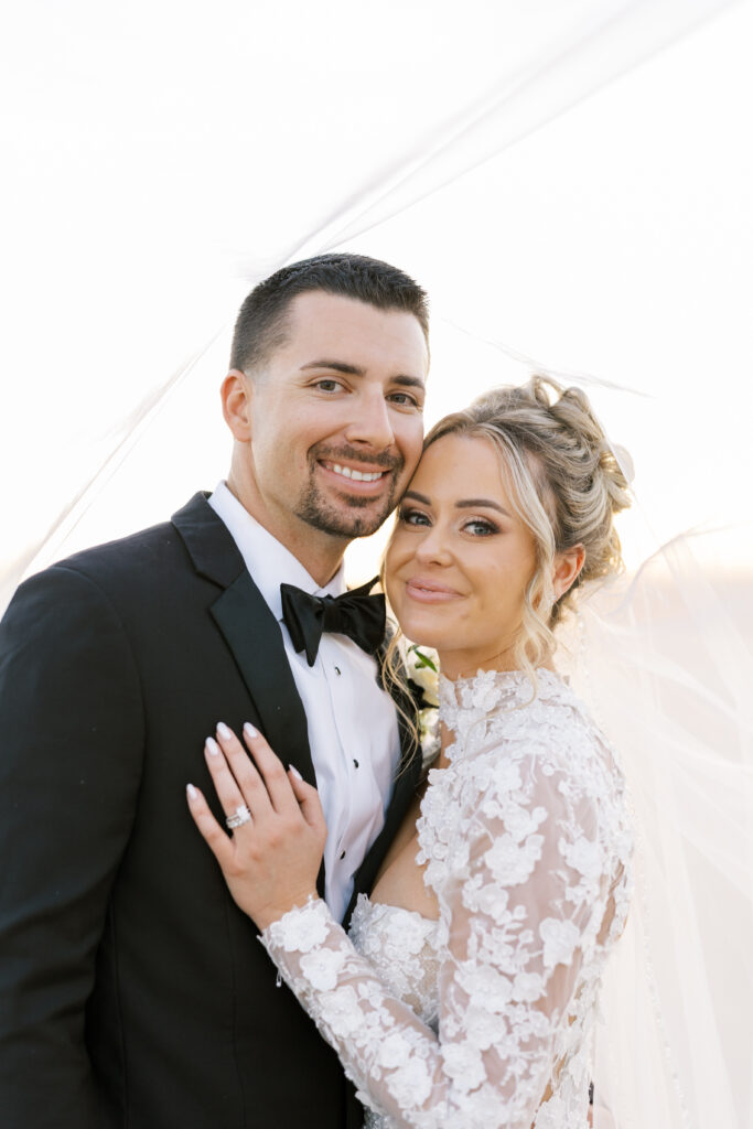 Golden hour couples portraits by shannon bryn photo glowing at dusk at The Margaux in Madera, California