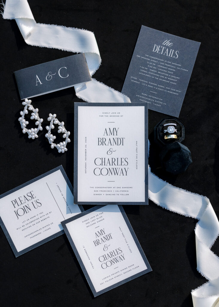 Groom’s details for a luxury San Francisco wedding at One Sansome