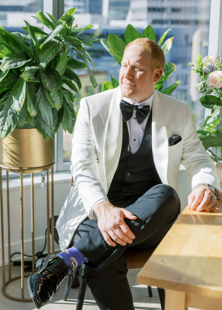 Groom’s details for a luxury San Francisco wedding at One Sansome