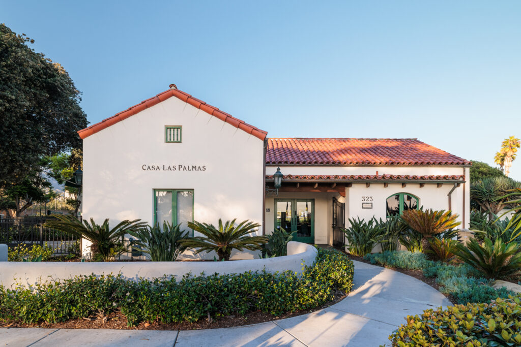 Spanish-style coastal wedding venue at Casa Las Palmas in Santa Barbara | Spanish Style Wedding Venues